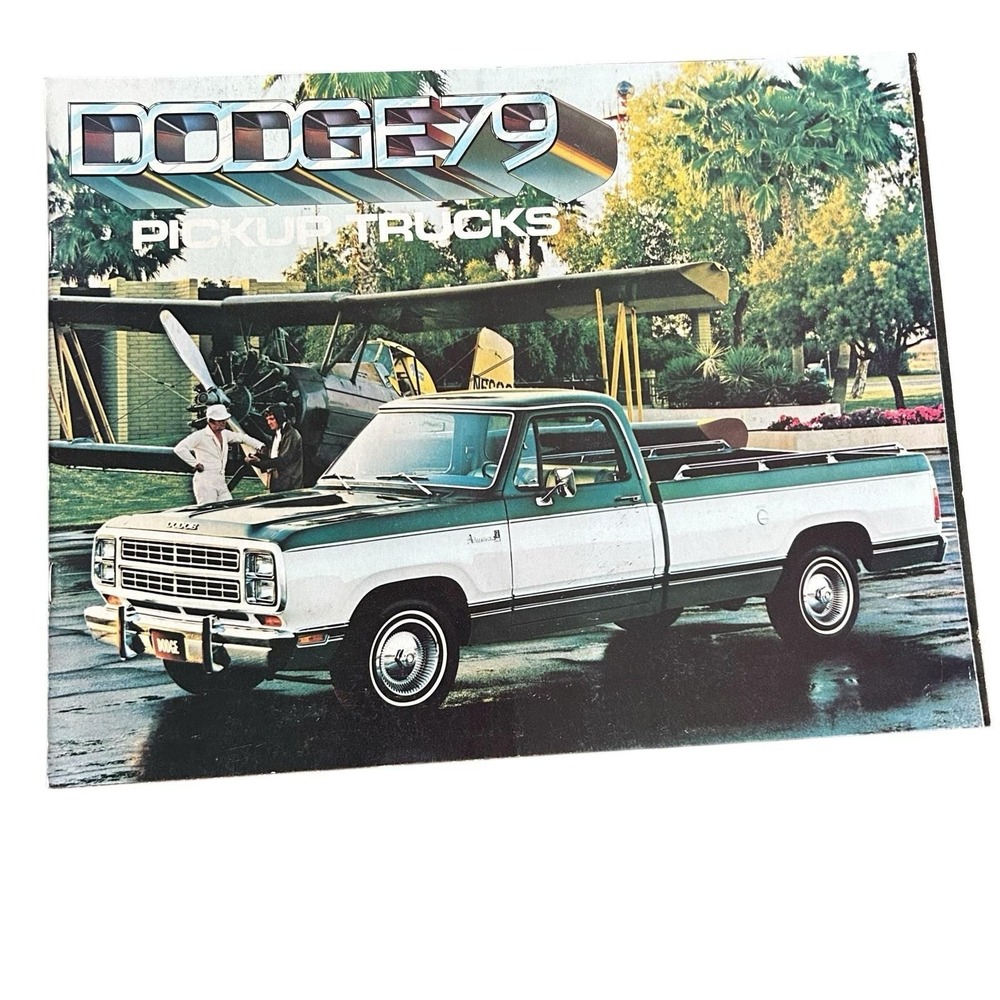Vintage 1979 Dodge Pickup Trucks Dealer Sales‎ Brochure ORIGINAL Mopar